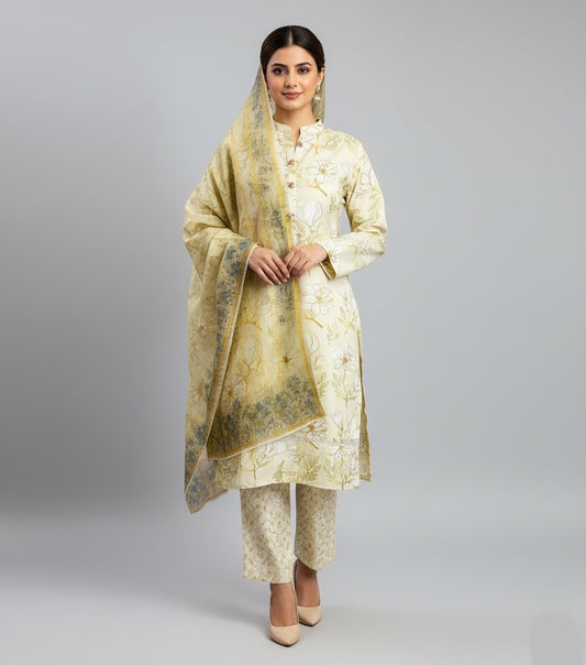 Zariah 3 Piece Stitched