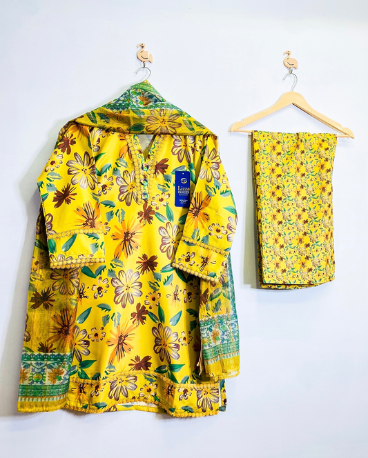 Floryn 3 Piece Stitched