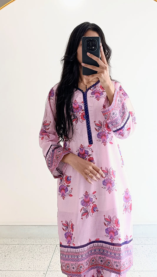 2 PC Soft Lawn (Stitched)