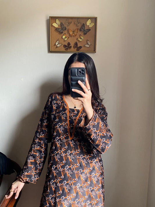 Zyora 2 Piece Stitched
