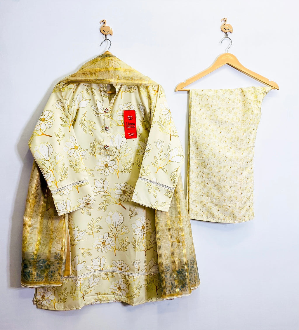 Zariah 3 Piece Stitched