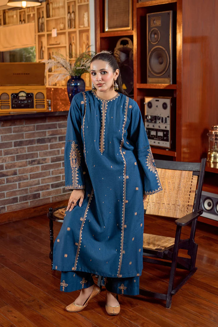 Zaymal 2PC Embroidered