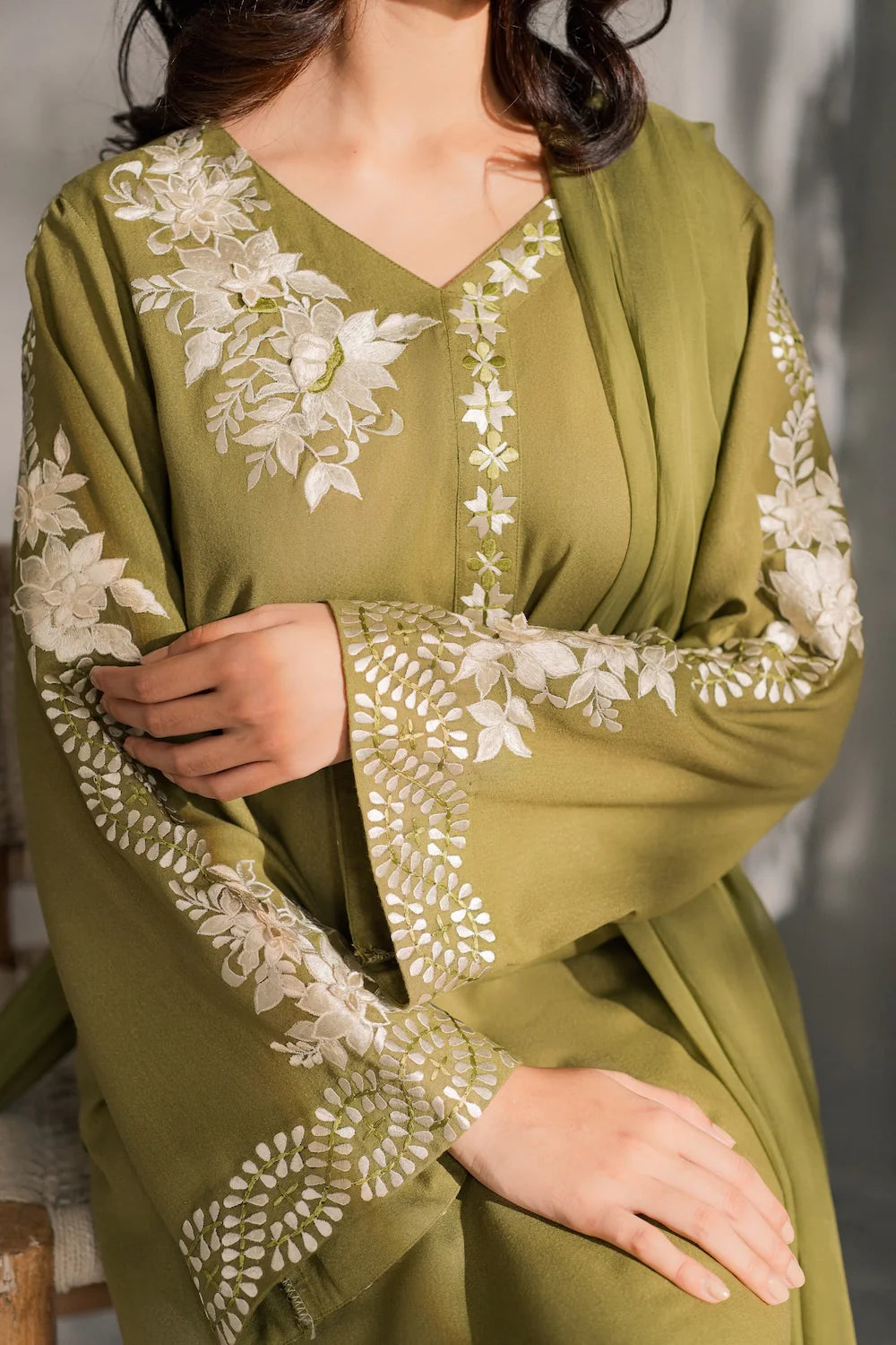 Sabrina - 3Pc Stitched