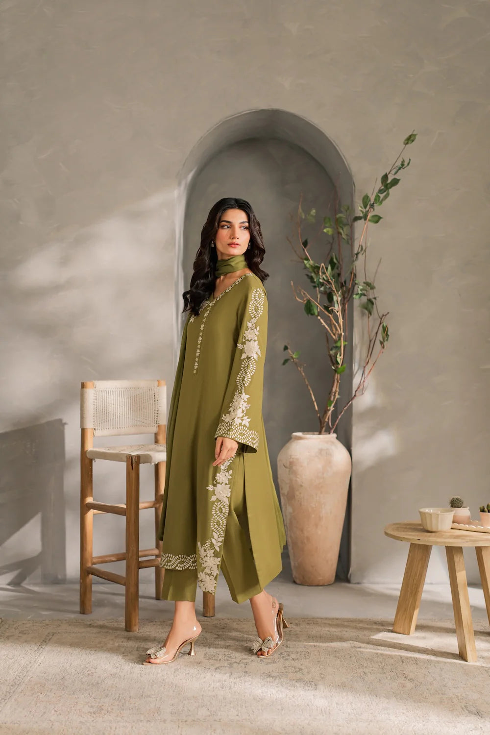 Sabrina - 3Pc Stitched