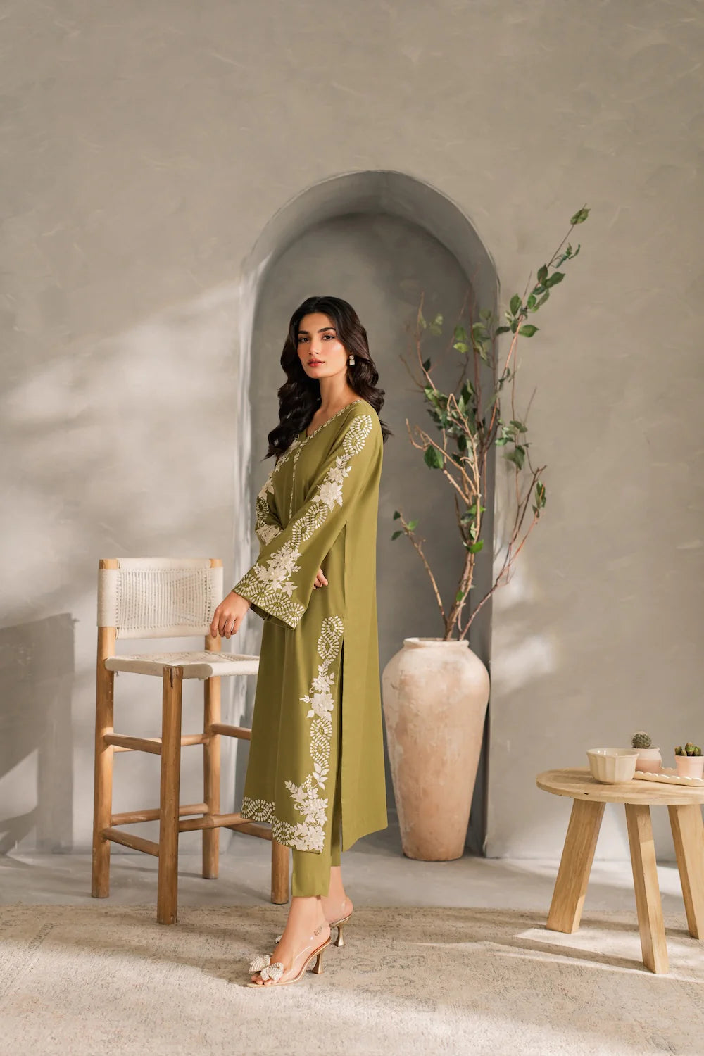 Sabrina - 3Pc Stitched