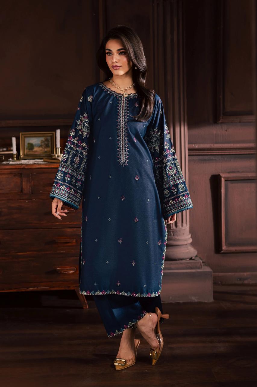 Shajjar 2Pc - Embroidered Stitched
